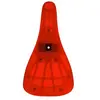 Selle de vélo BMX / Freestyle VELO pour montage pivotant de la tige de selle. Nylon, rouge clair