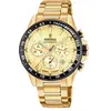 Festina Timeless Chrono Men's Gold Watch F20634/6, Doré, Classique