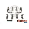 Accessoireset schijfremblok D42627A Autofren