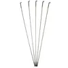 Lot de 5 rayons plat/courbe Massi - noir - 291 mm pour adulte homme