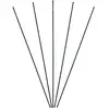 Lot de 5 rayons protour avant Massi - noir - 285 mm pour adulte homme
