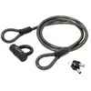 Antivol Massi Bull 15x2200mm - Cadenas avec serrure à clé