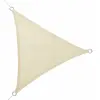 Auvent faura beige 3,6 x 3,6 x 3,6 m triangulaire