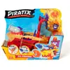 PIRATIX ADVENTURE WORLD Sea Crusher - Bateau pirate en forme de crabe - Comprend 1 bateau pirate, 1 piratix exclusif, 1 trésor exclusif, 1 accessoire, 1 canon et 1 projectile