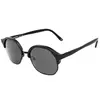 Lunettes de soleil unisexes lgr Zanzibar-Black-22 Ø 50 mm