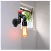 Wottes - Applique Murale Industrielle Vintage Lampe Murale en Fer Cond...