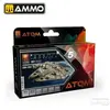 AMMO MIG 20808 ATOM - Gravity Set 5 - Grijze Kleuren - Acryl Set 6x20m...