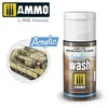 AMMO MIG 0707 Acrylic Wash Brown for Sand - 15ml Effecten potje