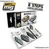 AMMO MIG 7128 Black & White Technique - Acryl Set Verf set