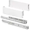Emuca Tiroir Extérieur Simplex 25kg 122x490 Mm