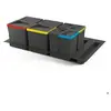 Emuca Ensemble De Contenants Avec Base Recyclable Pour Tiroir De Cuisine