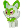 Bizak -63223351-3 Pokemon Sprigato Jouet Vert et Blanc (63223351-3)