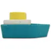 Oli & Carol Jouet de bain bateau en caoutchouc jaune