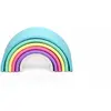 Arc-en-ciel en silicone à empiler Pastel (6 pièces)
