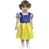 Fiestas Guirca Prinsessen verkleed jurk/kostuum - blauw - voor meisjes - prinses - sneeuwprinses 110/116