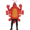 Alpexe Déguisement Le Homard Adulte - L 52-54 - Rouge - Polyester - Intérieur