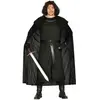 Guirca Déguisement guerrier médiéval adulte - Medieval Renaissance Vicking - Noir - Polyester