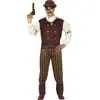 Fiestas Guirca Verkleedpak Steampunk Polyester Bruin Maat M