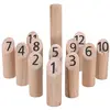 Wellhome Jeu De Société Kubb Set
