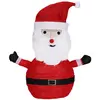 Wellhome Père Noël Avec Des Leds Blanc Chaud 63x40x68 Cm