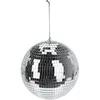 Wellhome Boule à Facettes En Verre Et Mousse De Polyéthylène 25x25 Cm