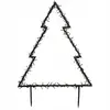 Wellhome Lumières De Jardin En Forme De Sapin De Noël Avec 225 Lumière...