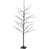 Wellhome Sapin De Noël Avec 240 Lumières Led Blanc Chaud 120 Cm