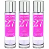 3 x Caravan Parfum Femme N°27-150 ml.