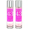 Lot de 2 Caravan Parfum Femme N°43 150 ml