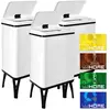 Wellhome Poubelles Intelligentes 40l 3 Unités