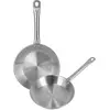 Wellhome Ensemble De Poêles 30/34 Cm 2 Pièces