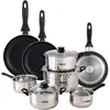 Wellhome Ensemble De Casseroles Et Poêles Pk8179 11 Pièces