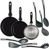 Wellhome Ensemble De Poêles 16/20/24 Cm 3 Pièces