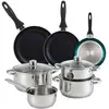 Wellhome Ensemble De Casseroles Et Poêles Pk8186 10 Pièces