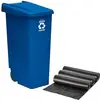Wellhome Poubelle De Recyclage 110l