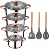 San Ignacio Ensemble De Casseroles Daimiel 3 Unités