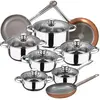 San Ignacio Batterie De Cuisine Cassel 18/22/26 Cm Pk3879 12 Pièces Av...