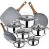 San Ignacio Ensemble De Casseroles Et Poêles Cassel 18/20 Cm Pk3849 12...