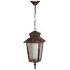 Plafonnier d'extérieur WELLHOME - Marron, 18x18x50 cm avec structure A...