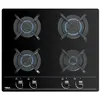 Teka Plaque au gaz Teka GBC64000XB 60 cm Gaz naturel (4 Feux à gaz)