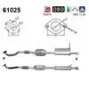 AS Catalyseur pour HYUNDAI: Santa Fe (Ref: 61025)