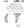 AS Catalyseur pour OPEL: Corsa, Astra, Tigra, Agila & VAUXHALL: Astra,...