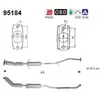AS Catalyseur pour TOYOTA: Prius (Ref: 95184)