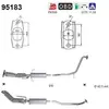 AS Catalyseur pour TOYOTA: Prius (Ref: 95183)