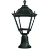 DOPO Borne classique INDURA MEDIUM 4 IP55 E27 70W 710mm Noir