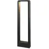 DOPO Borne sibila IP54 led cob 7W 750lm(497lm) CRI80 3000K 120º 650mm Anthracite