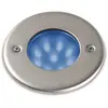 Novolux - Encastrement mural / sol nat-led Round IP68 led smd Azul 1.50W CRI80 Acier inoxydable