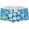Otso Slip De Bain Boxer Swim Bike Run Flower