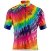 Otso Maillot à Manches Courtes Tie Dye