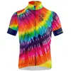 Otso Maillot à Manches Courtes Tie Dye